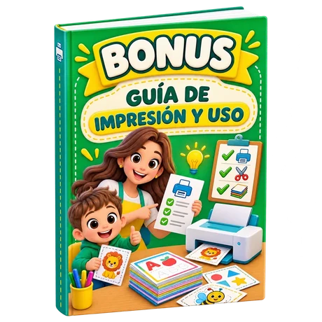 Material de bono: guía de impresión